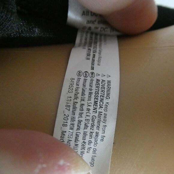 DC Comics Originals Batman Glitter Graphic Logo Belt Cosplay Costume T Shirt Tee - Picture 8 of 11